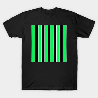 Candy stripes in green T-Shirt